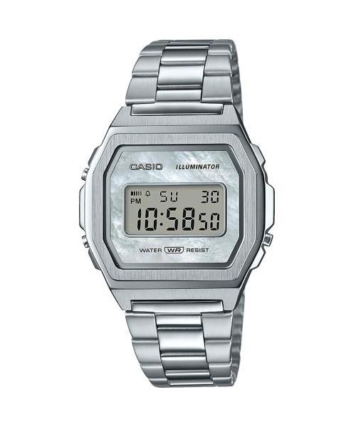 Casio Mother Of Pearl Watch (A1000D-7E)