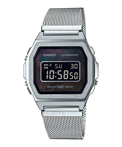 Casio Mother Of Pearl Watch (A1000M-1B)