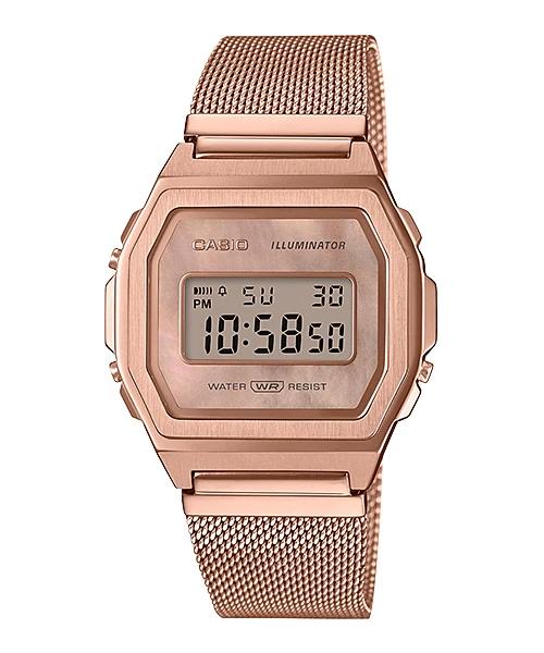 Casio Mother Of Pearl Watch (A1000MPG-9)