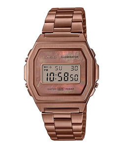 Casio Mother Of Pearl Watch (A1000RG-5)