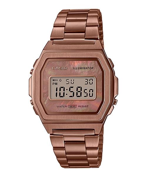 Casio Mother Of Pearl Watch (A1000RG-5)